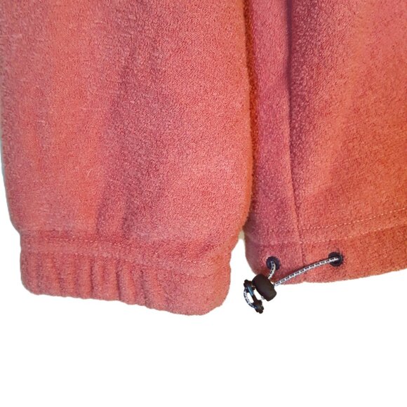 Eddie Bauer Mountain Henley Fleece Sweater S Snap Button Colorblock Normcore - Picture 4 of 7